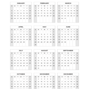 2026 Calendar Preview