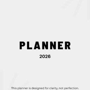 2026 Planner Preview